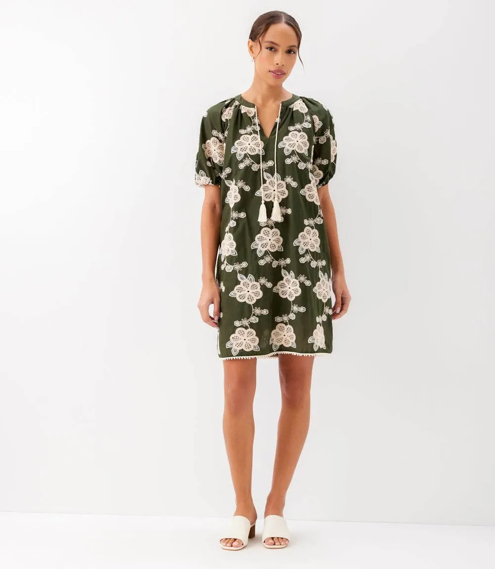 Puff Sleeve Tassel Dress sold by Karen Kane product image thumbnail 5