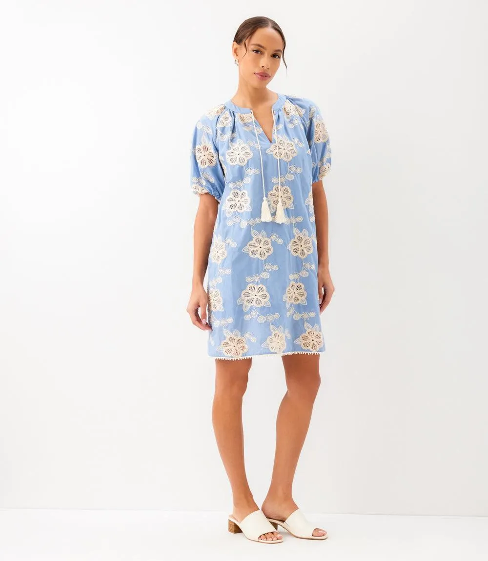 Puff Sleeve Tassel Dress sold by Karen Kane product image thumbnail 3