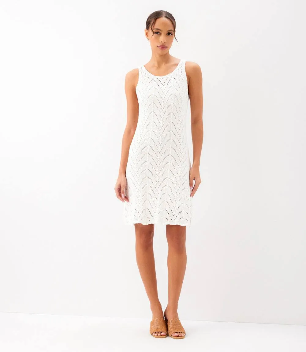 Sleeveless Crochet Dress sold by Karen Kane product image thumbnail 4