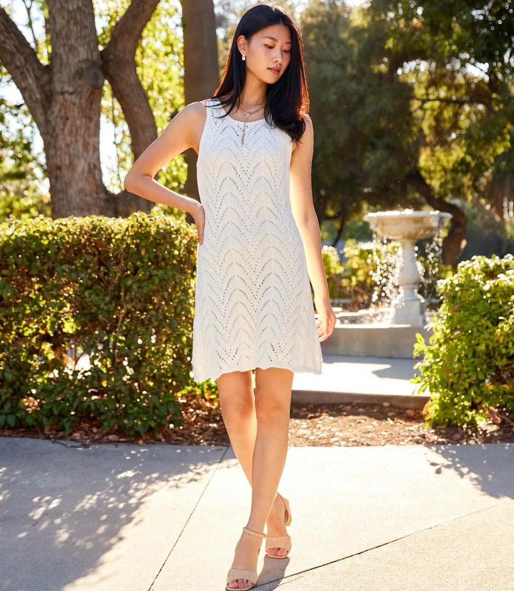 Sleeveless Crochet Dress sold by Karen Kane product image thumbnail 2
