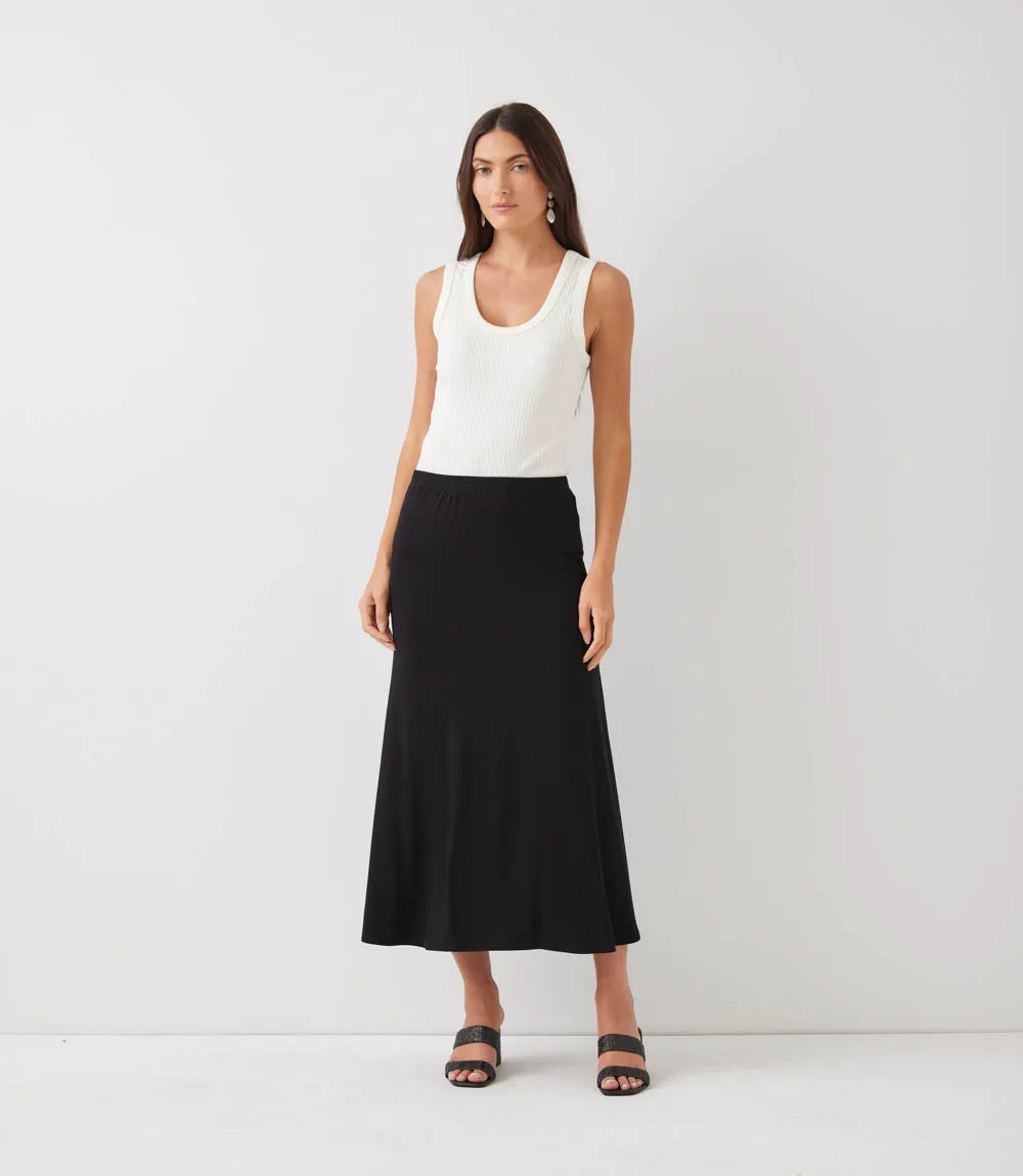 Petite Size Side-Slit Midi Skirt sold by Karen Kane product image thumbnail 3