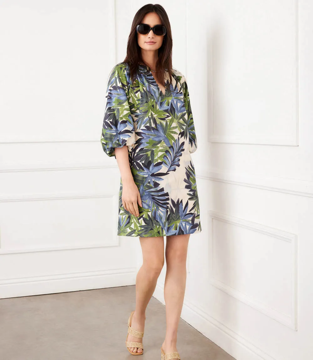 Petite Size Puff Sleeve Peasant Dress sold by Karen Kane product image thumbnail 4