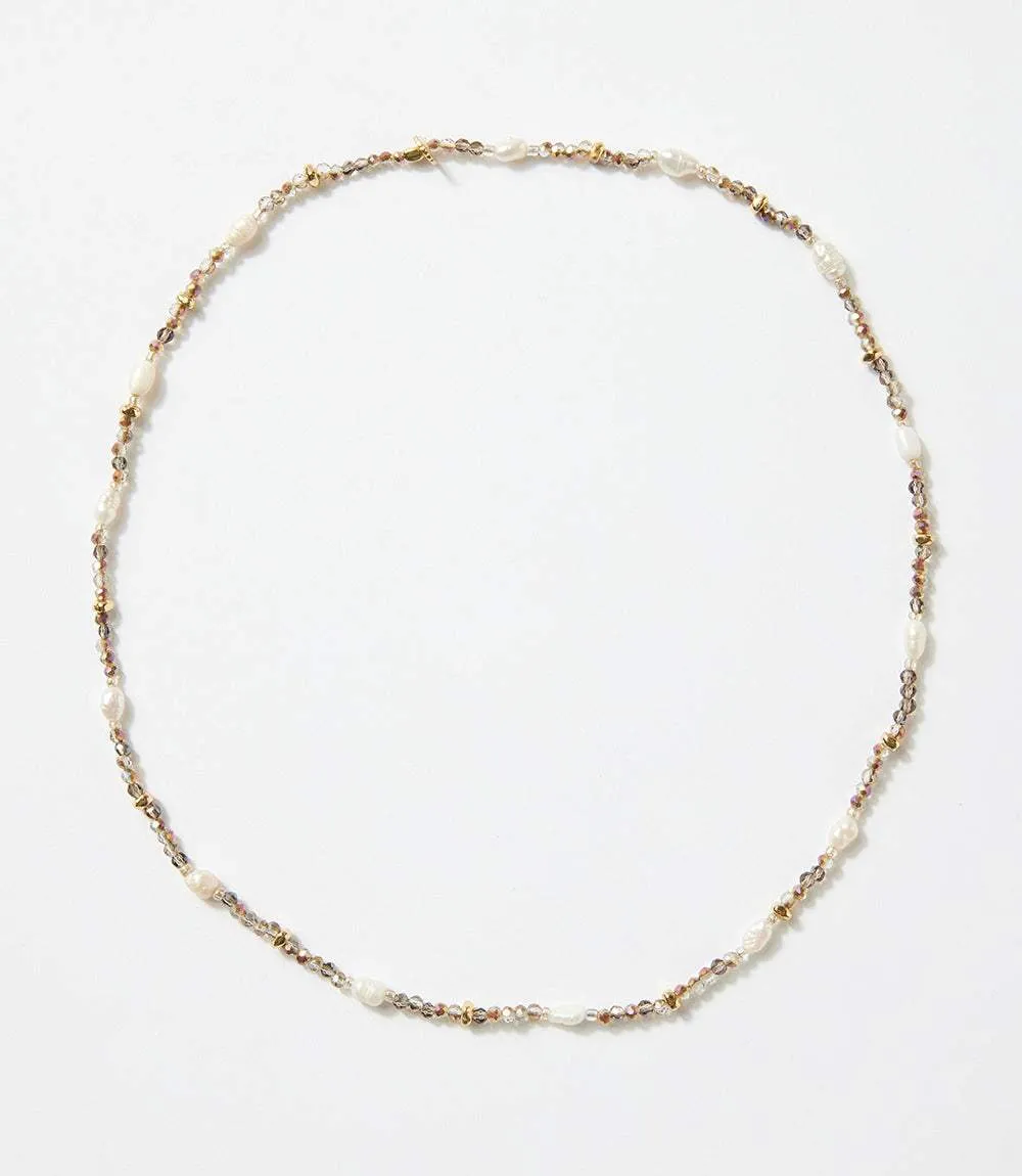 Beaded Gemstone And Pearl Stretch Bracelet sold by Karen Kane product image thumbnail 2