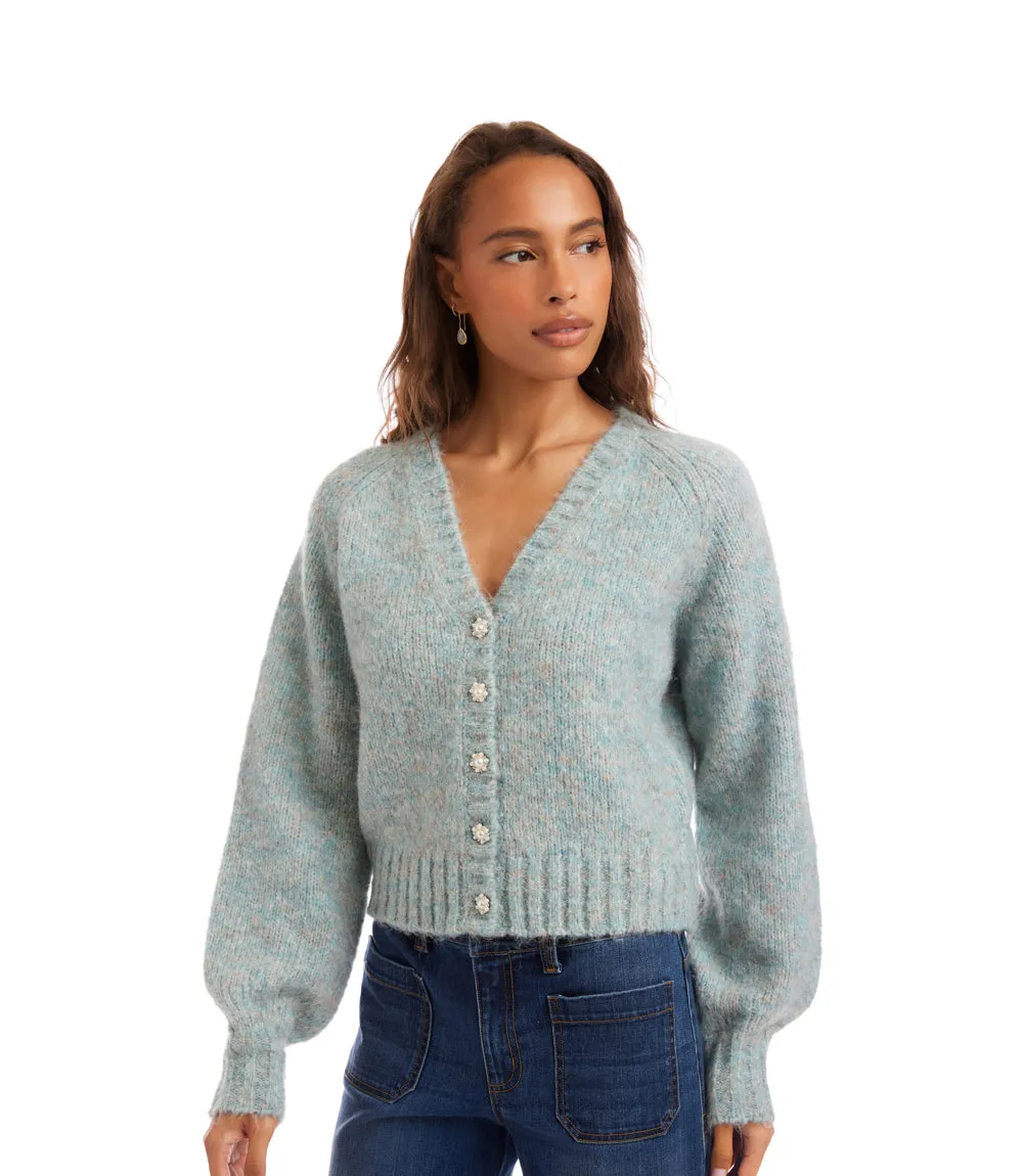 Pearl Button Cardigan Sweater sold by Karen Kane product image thumbnail 3