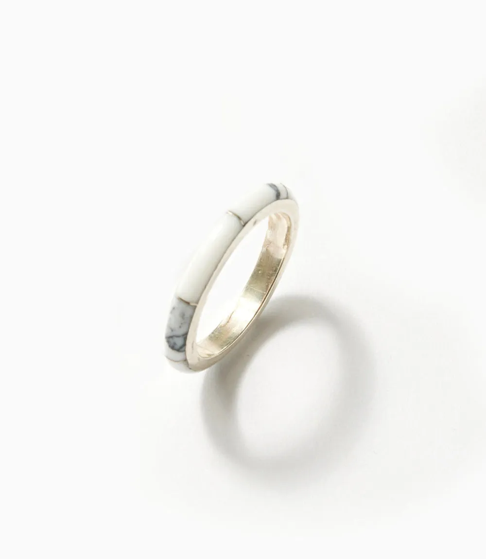 White Buffalo Inlay Ring sold by Karen Kane product image thumbnail 2