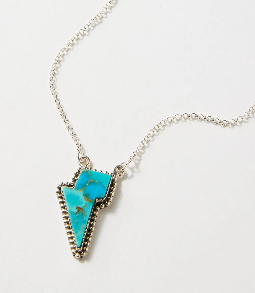 Lightning Bolt Turquoise Necklace sold by Karen Kane product image thumbnail 2