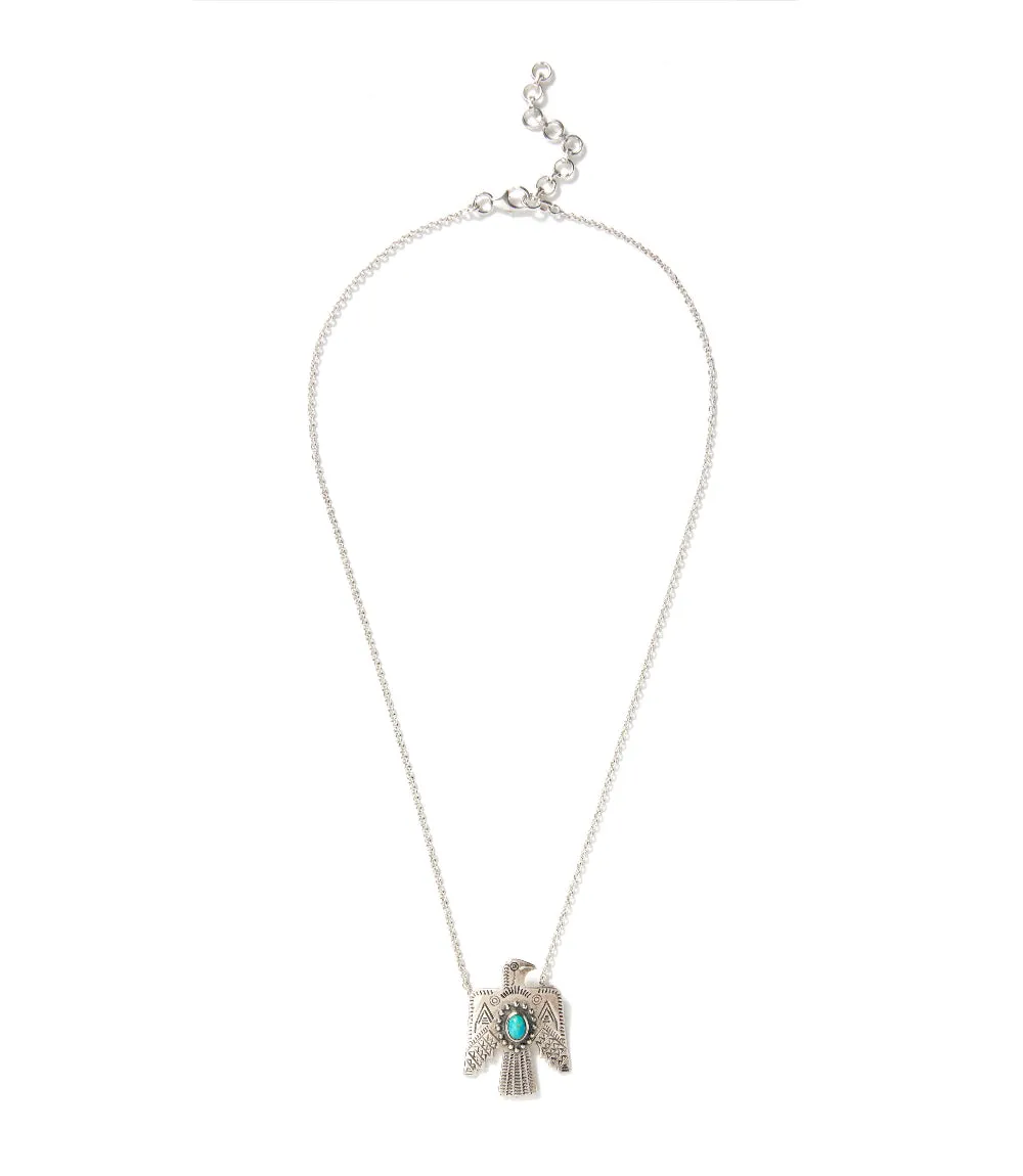 Turquoise Eagle Pendant Necklace sold by Karen Kane product image thumbnail 5