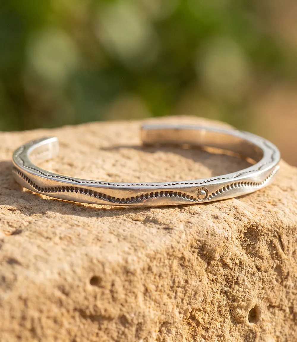 Embellished Sterling Silver Cuff Bracelet sold by Karen Kane