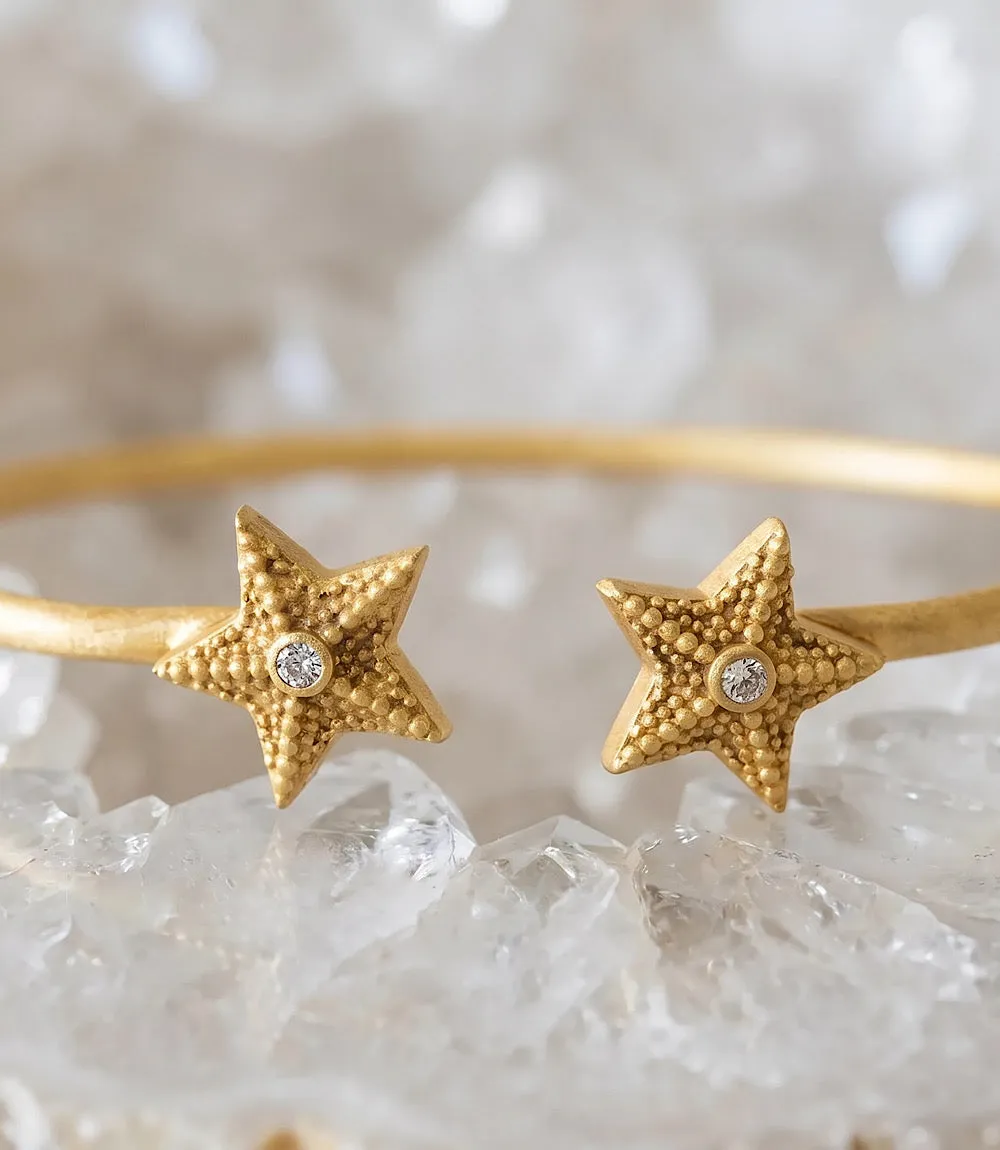 Starfish Crystal Cuff Bracelet sold by Karen Kane product image thumbnail 2