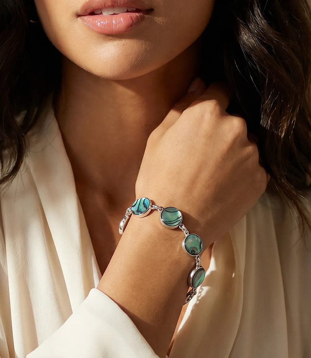 Abalone Link Bracelet sold by Karen Kane