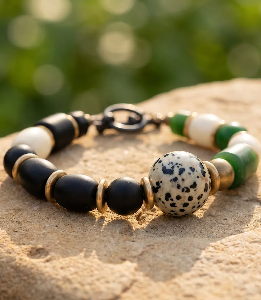 Safari Stones Beaded Bracelet sold by Karen Kane