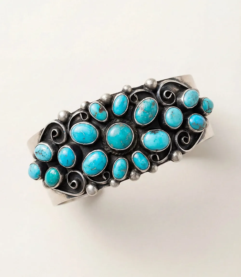 Embellished Turquoise Cuff Bracelet sold by Karen Kane product image thumbnail 2