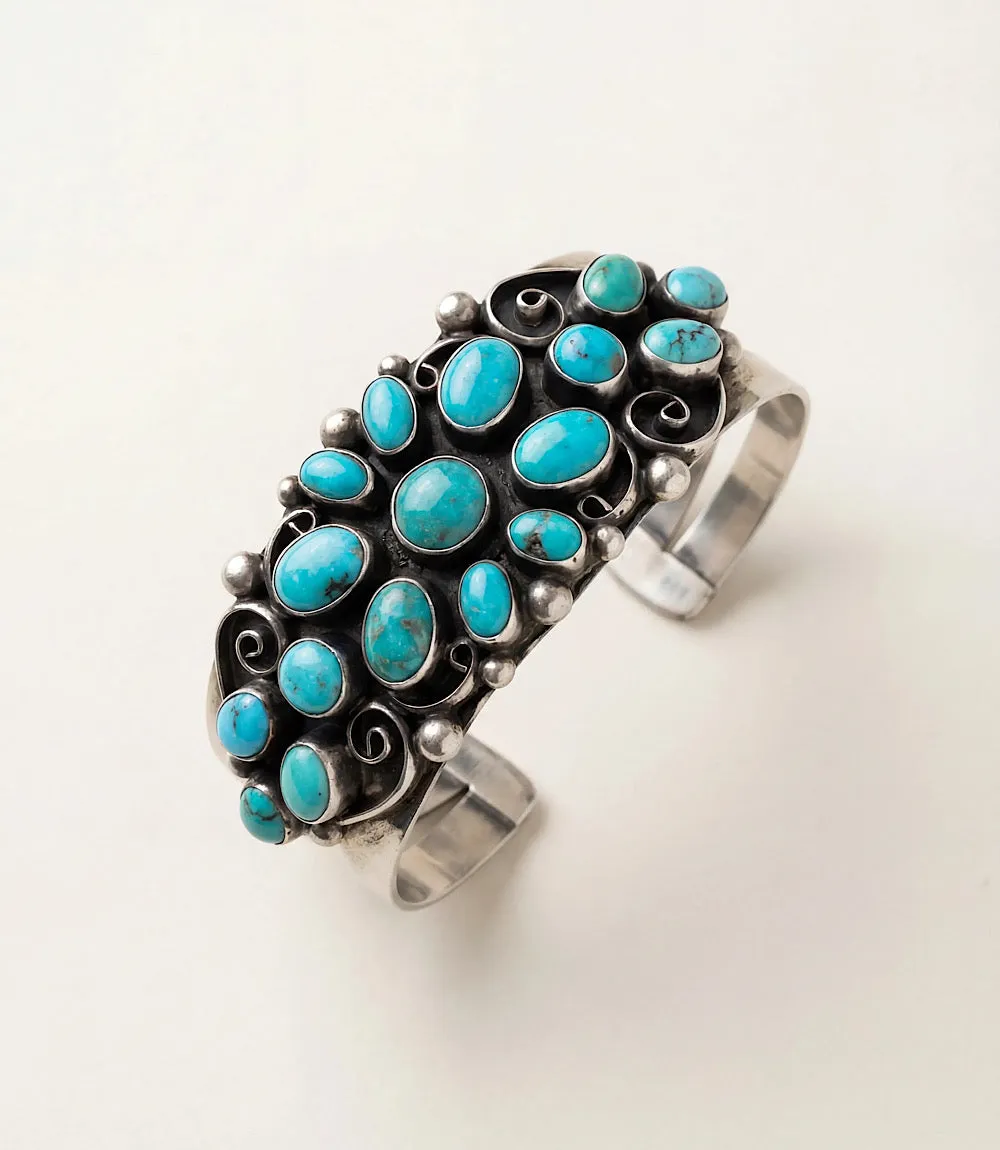 Embellished Turquoise Cuff Bracelet sold by Karen Kane product image thumbnail 4