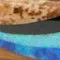 Sterling Silver Jasper And Lapis Wave Inlay Bracelet sold by Karen Kane product image thumbnail 4