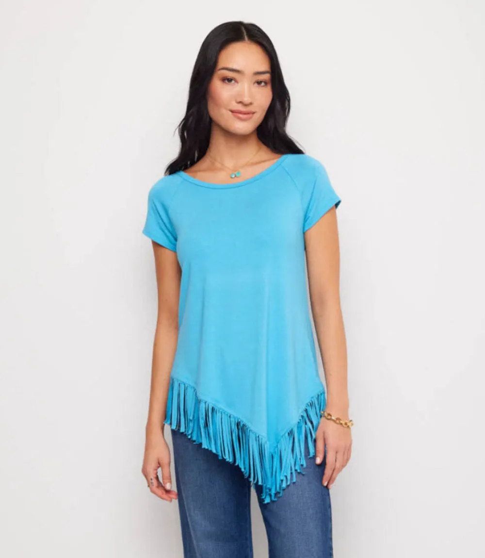 Angled Fringe Top sold by Karen Kane product image thumbnail 2