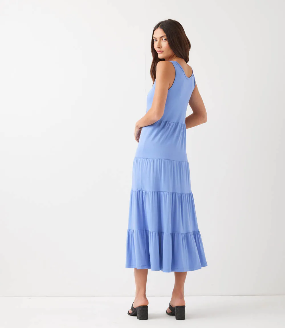 Tiered Midi Dress sold by Karen Kane product image thumbnail 4