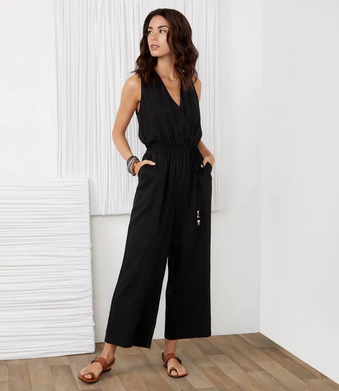 Cropped Jumpsuit made by Karen Kane