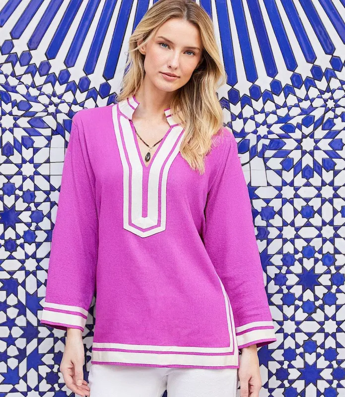 The St. Tropez Tunic made by Karen Kane