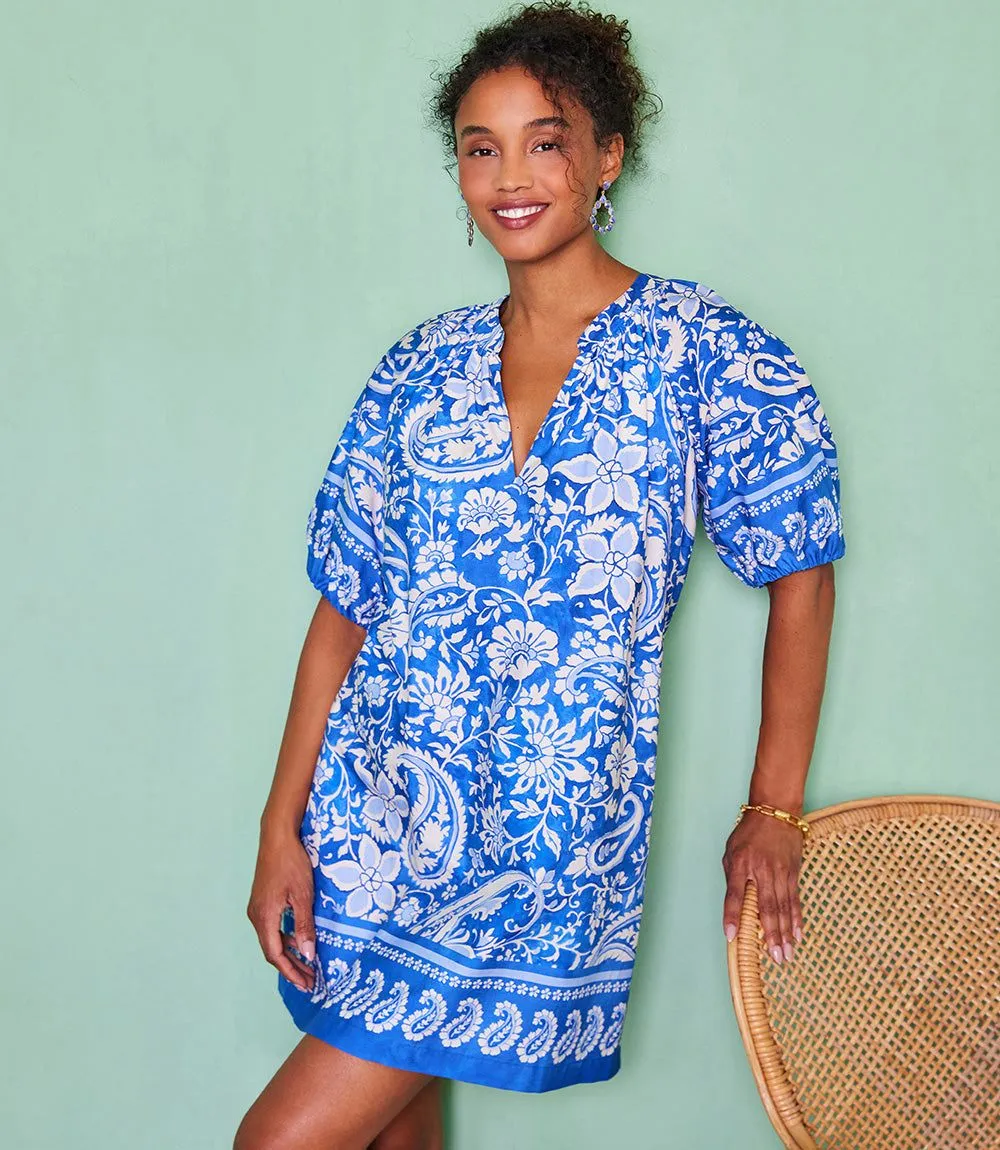 Petite Size Puff Sleeve Peasant Dress sold by Karen Kane product image thumbnail 2