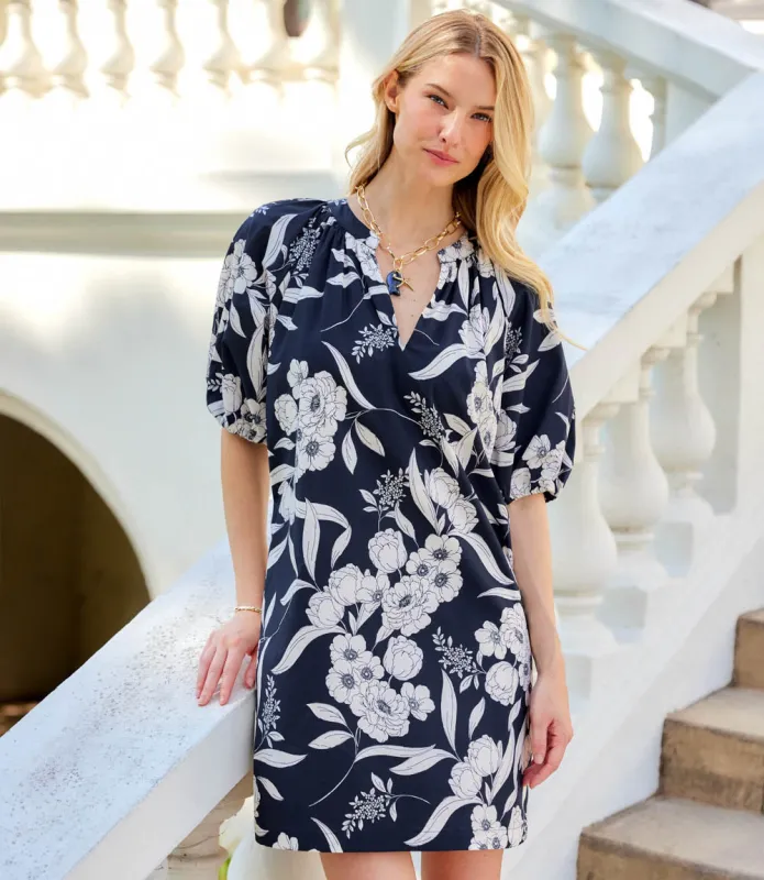 Puff Sleeve Peasant Dress made by Karen Kane