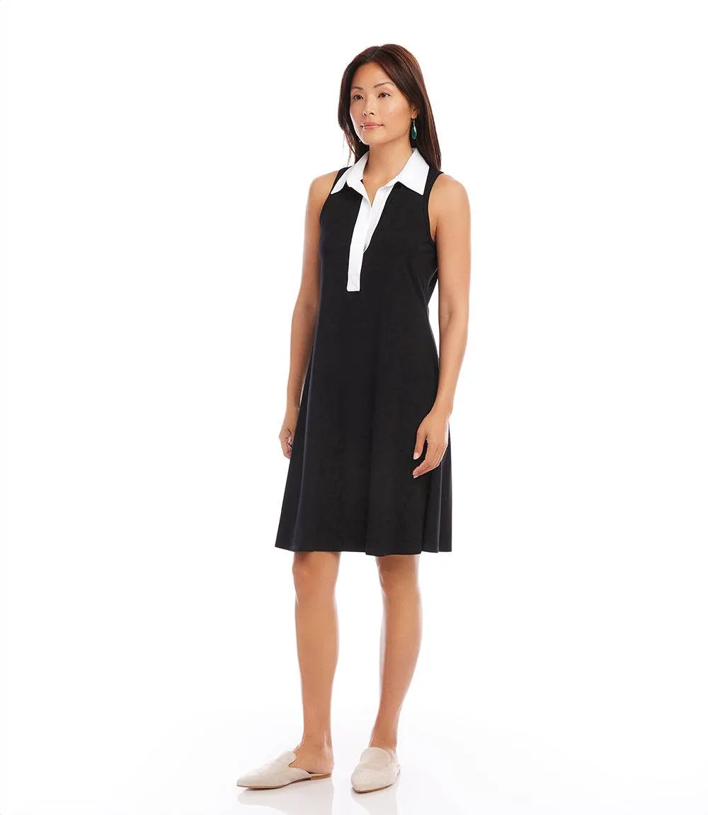 Contrast Placket Dress sold by Karen Kane product image thumbnail 3