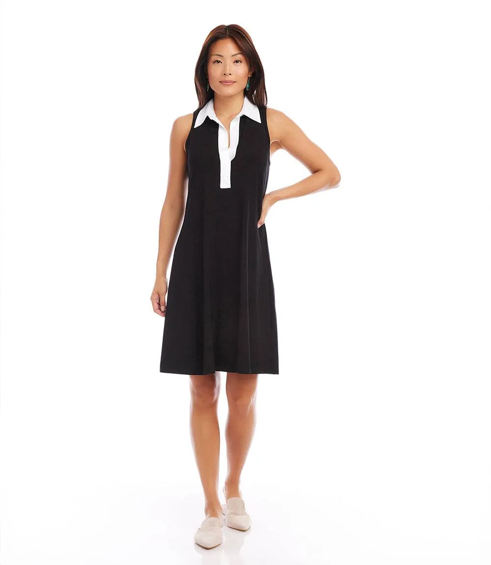 Contrast Placket Dress sold by Karen Kane product image thumbnail 2