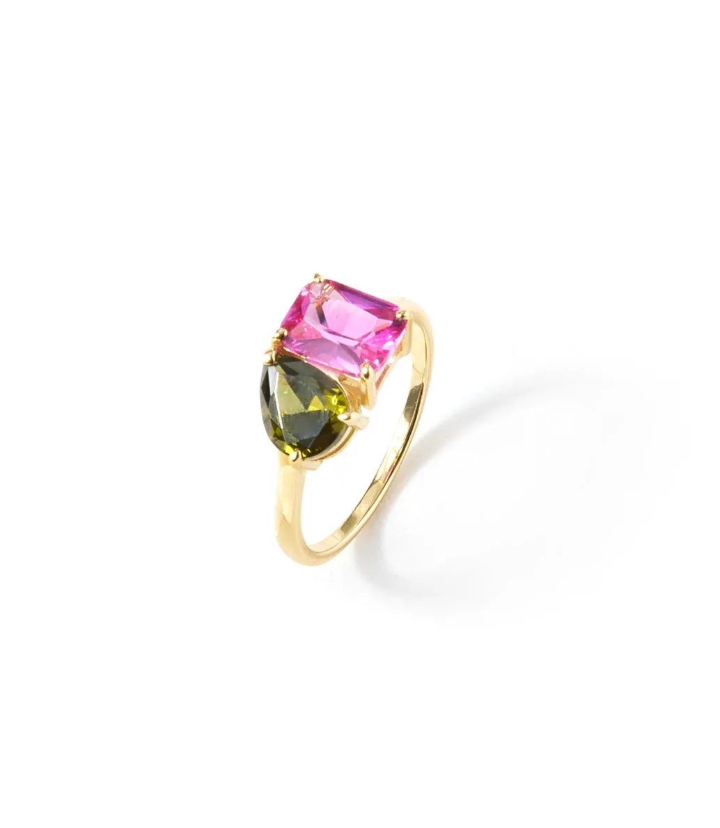 Perfect Pair Gemstone Ring sold by Karen Kane product image thumbnail 2