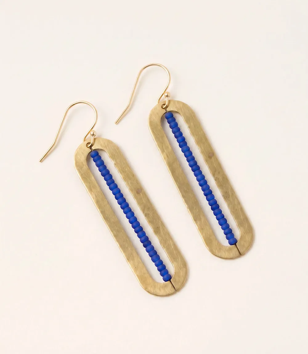Beaded Oval Earrings sold by Karen Kane product image thumbnail 3