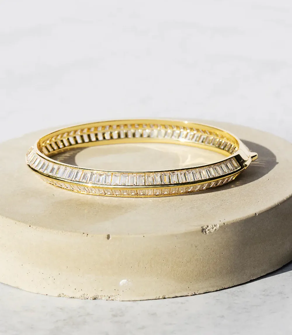 Crystal Beaded Bangle sold by Karen Kane
