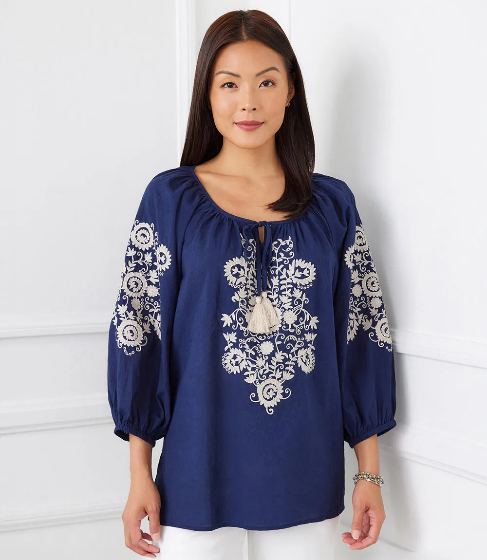 Embroidered Tunic sold by Karen Kane product image thumbnail 2