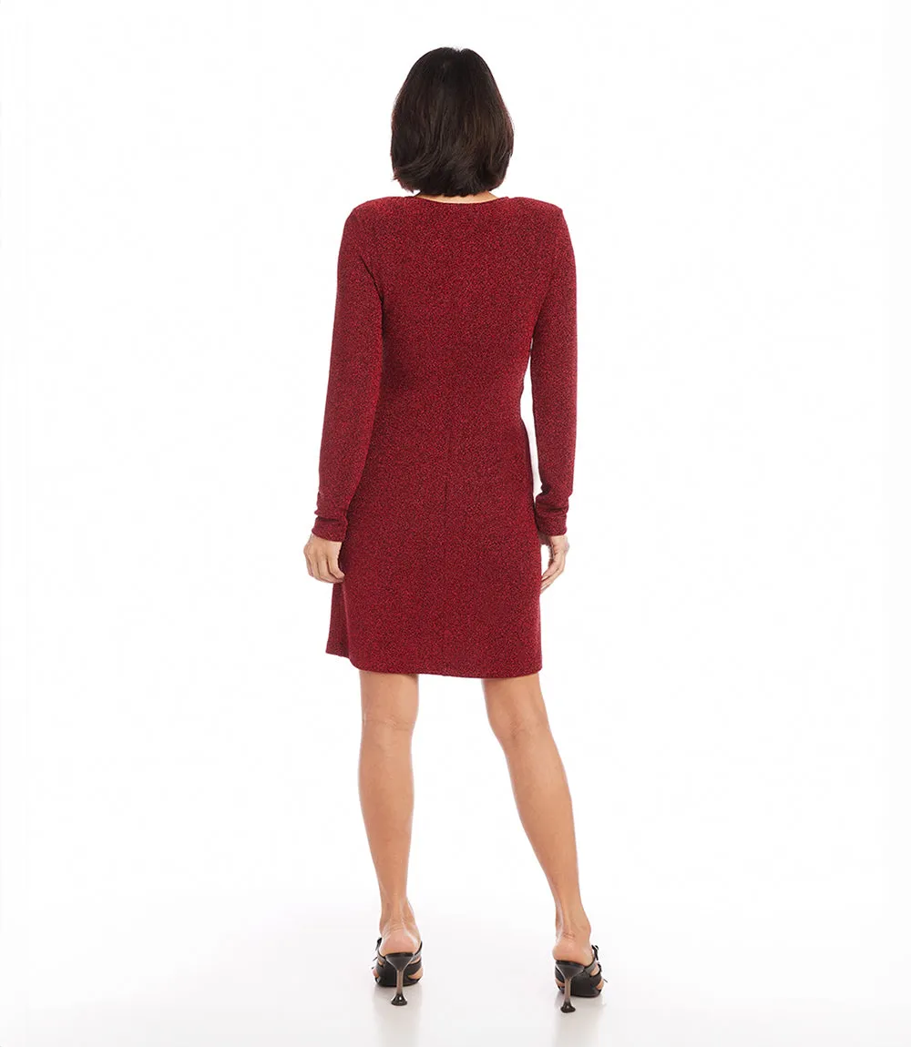 Twist Front Metallic Dress sold by Karen Kane product image thumbnail 5