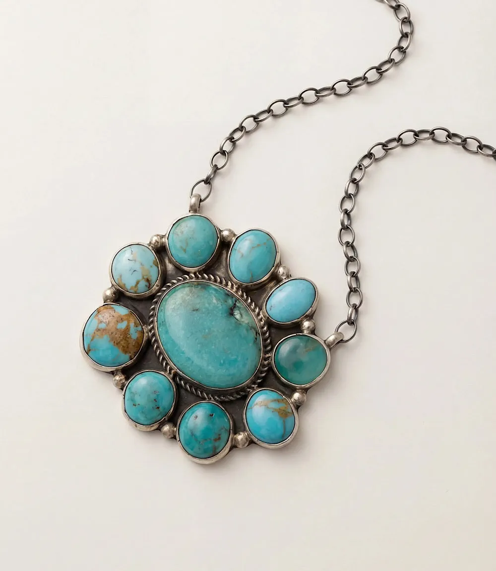 Kingman Turquoise Pendant Necklace sold by Karen Kane product image thumbnail 2