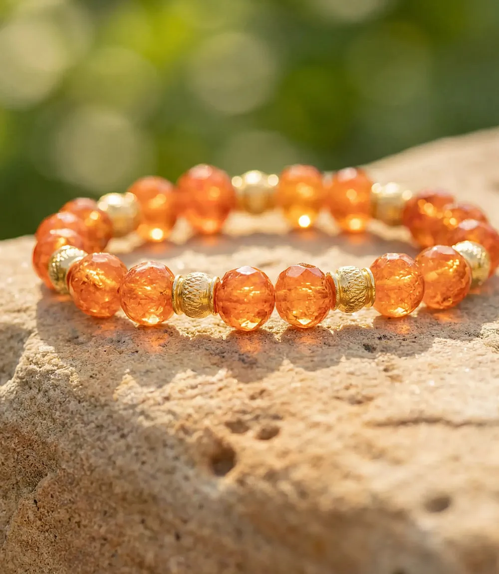 Beaded Amber Bracelet sold by Karen Kane product image thumbnail 3