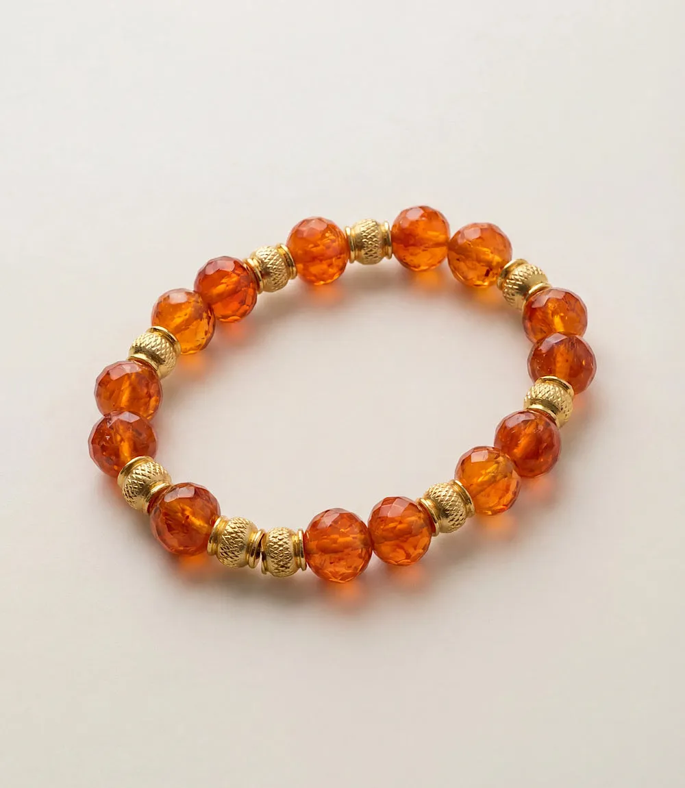 Beaded Amber Bracelet sold by Karen Kane product image thumbnail 4
