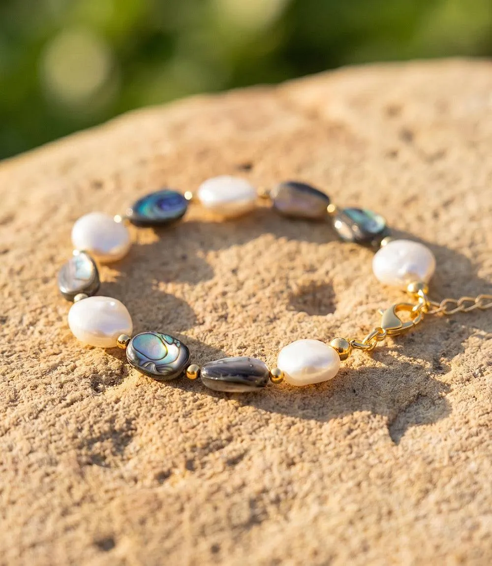 Abalone And Pearl Bracelet sold by Karen Kane product image thumbnail 5