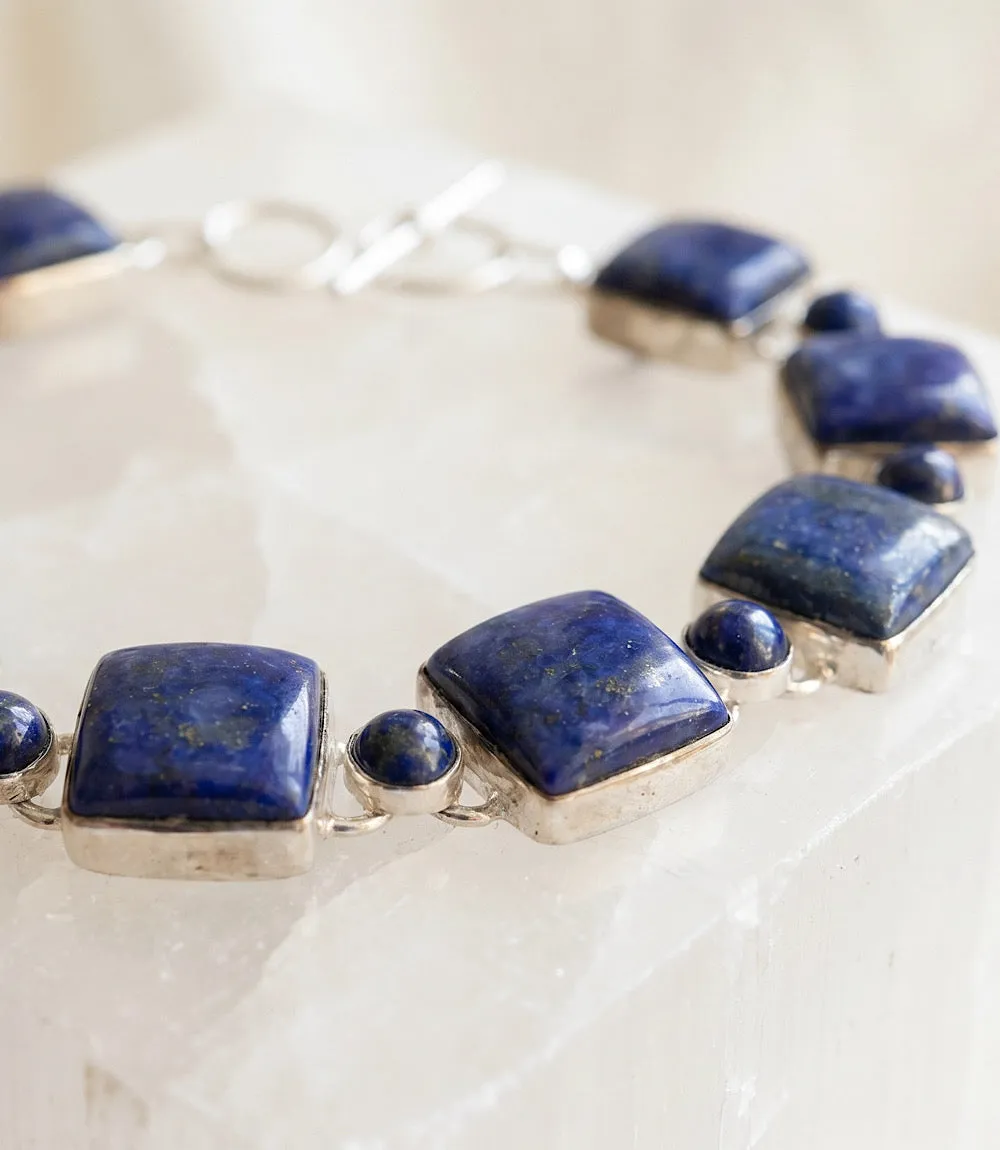Sapphire Link Bracelet sold by Karen Kane product image thumbnail 5