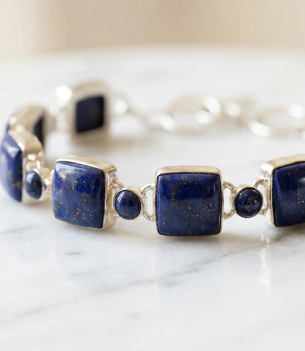 Sapphire Link Bracelet sold by Karen Kane product image thumbnail 3