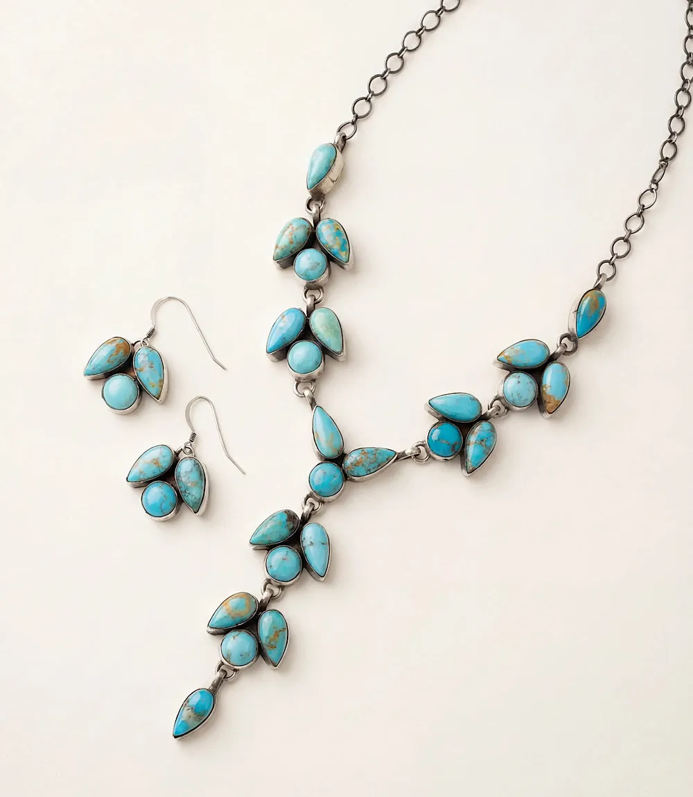 Turquoise Teardrop Cluster Set sold by Karen Kane product image thumbnail 3