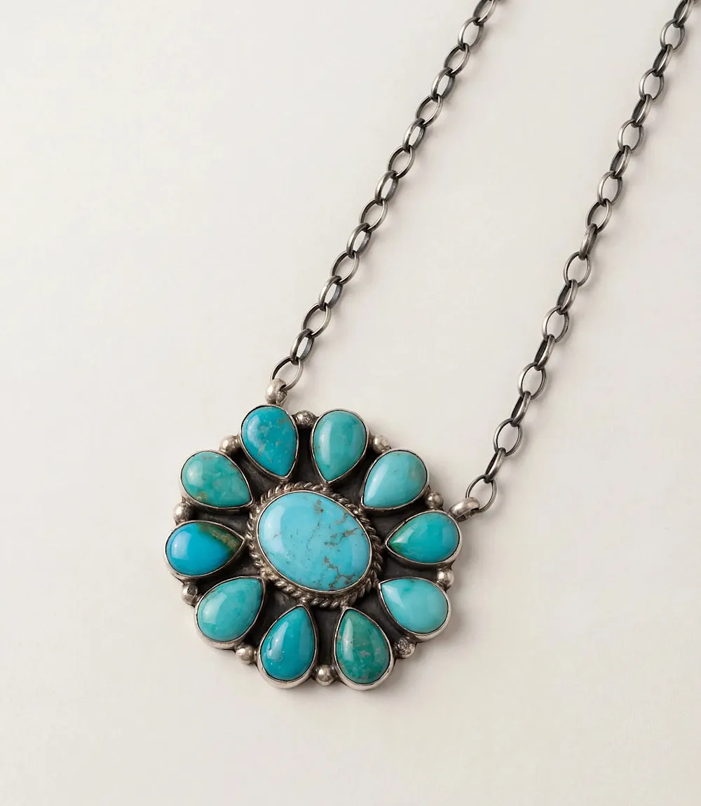 Kingman Turquoise Pendant Necklace sold by Karen Kane product image thumbnail 2
