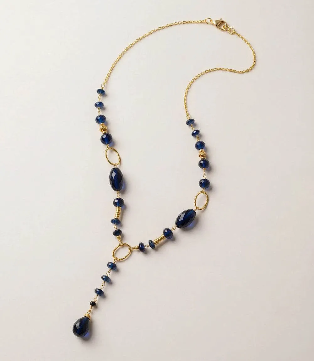 Sapphire Lariat Necklace sold by Karen Kane product image thumbnail 2