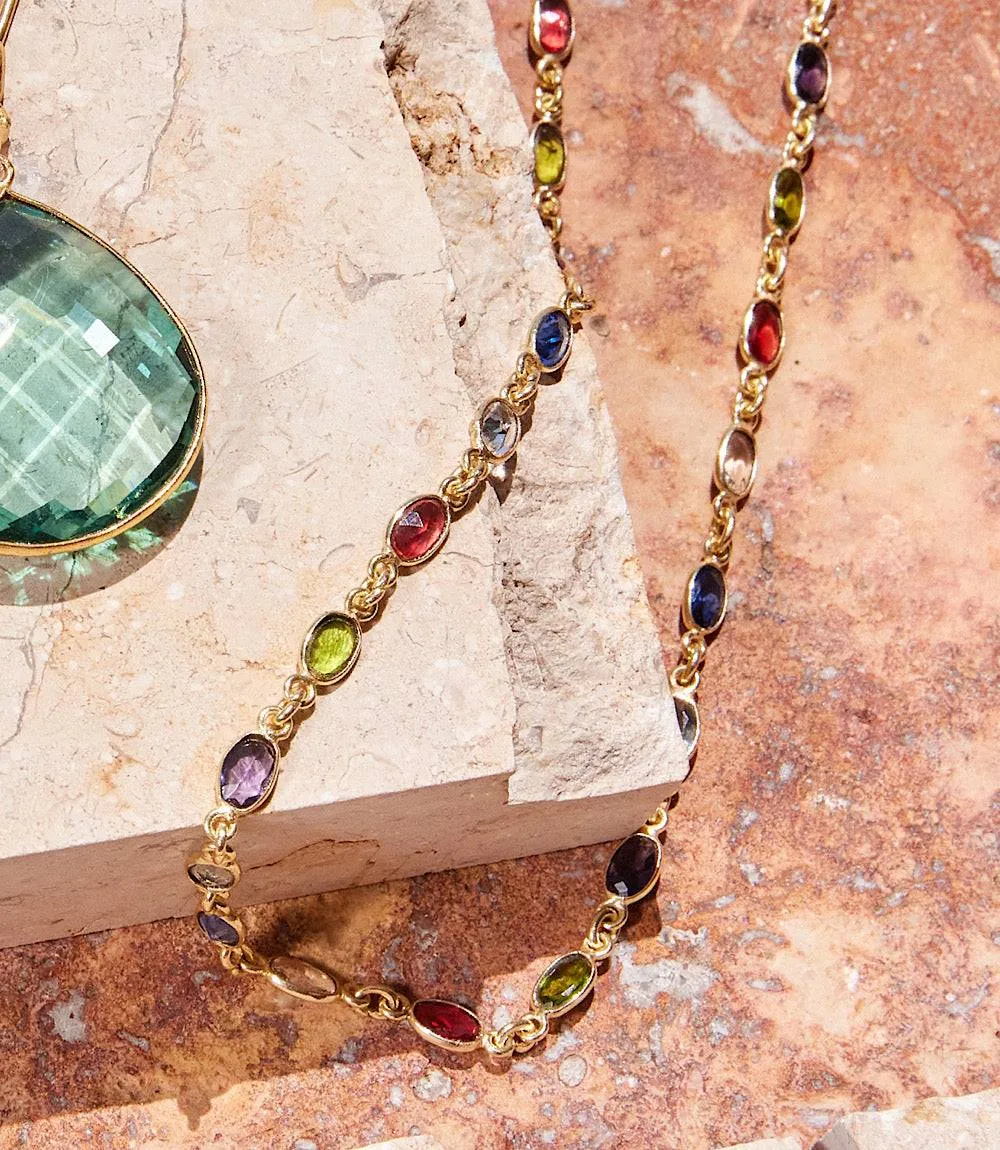Multi Gemstone Necklace sold by Karen Kane product image thumbnail 2