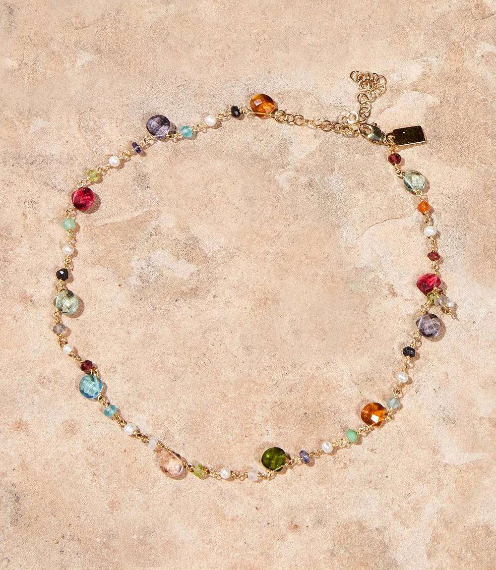 Beaded Gemstone Necklace sold by Karen Kane product image thumbnail 2