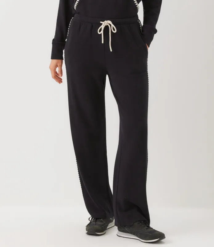 Petite Size Edge Stitch Drawstring Sweatpants made by Karen Kane