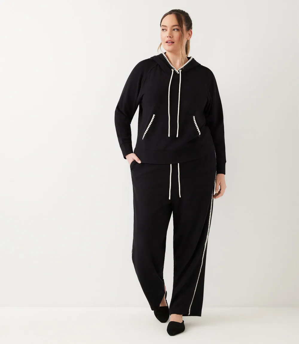 Plus Size Edge Stitch Hoodie sold by Karen Kane product image thumbnail 5