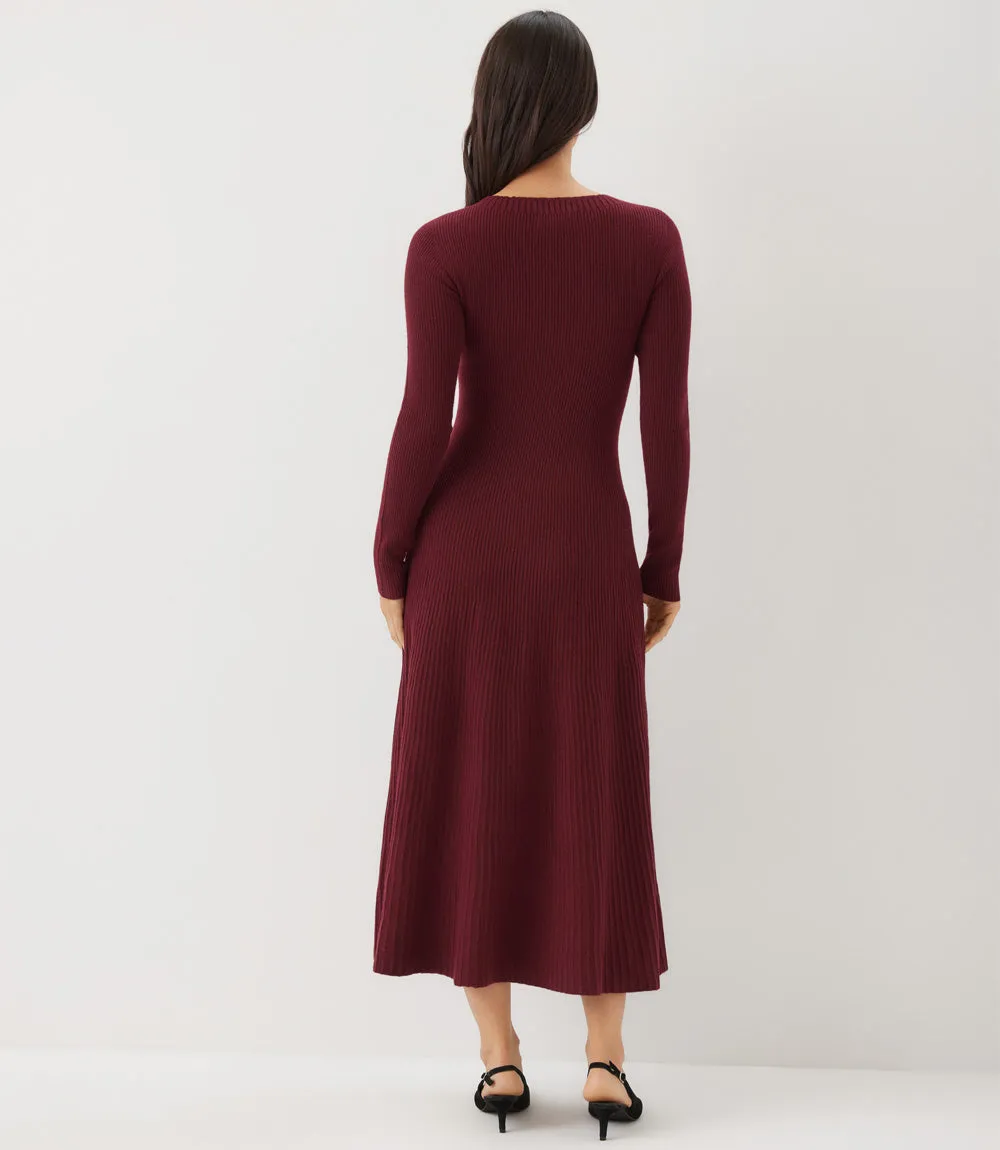 Seamless Sweater Midi Dress sold by Karen Kane product image thumbnail 4