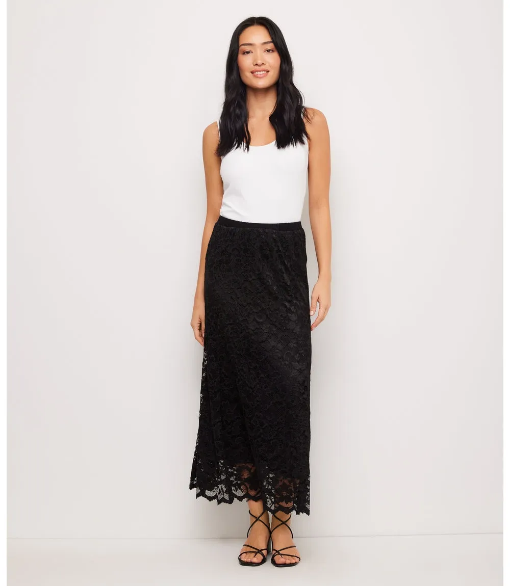 Petite Size Lace Midi Skirt sold by Karen Kane product image thumbnail 2