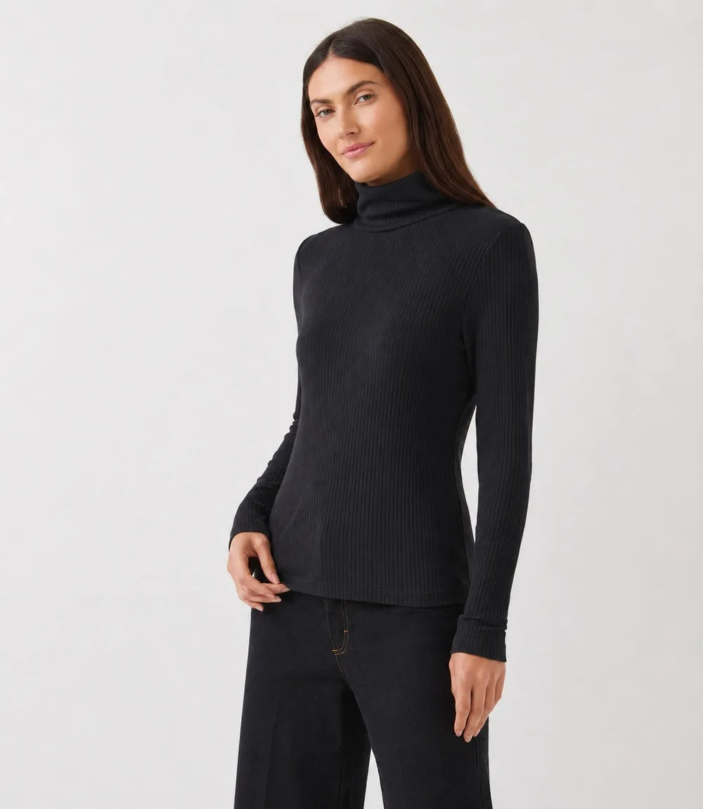 Ribbed Long Sleeve Turtleneck Top sold by Karen Kane product image thumbnail 2