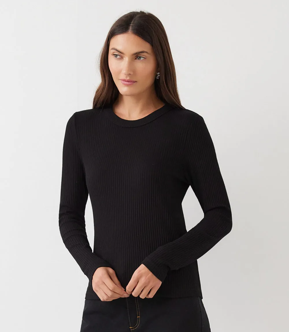 Ribbed Long Sleeve Top sold by Karen Kane product image thumbnail 2