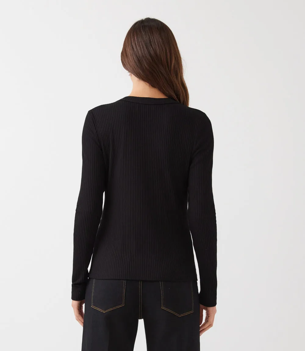 Ribbed Long Sleeve Top sold by Karen Kane product image thumbnail 3