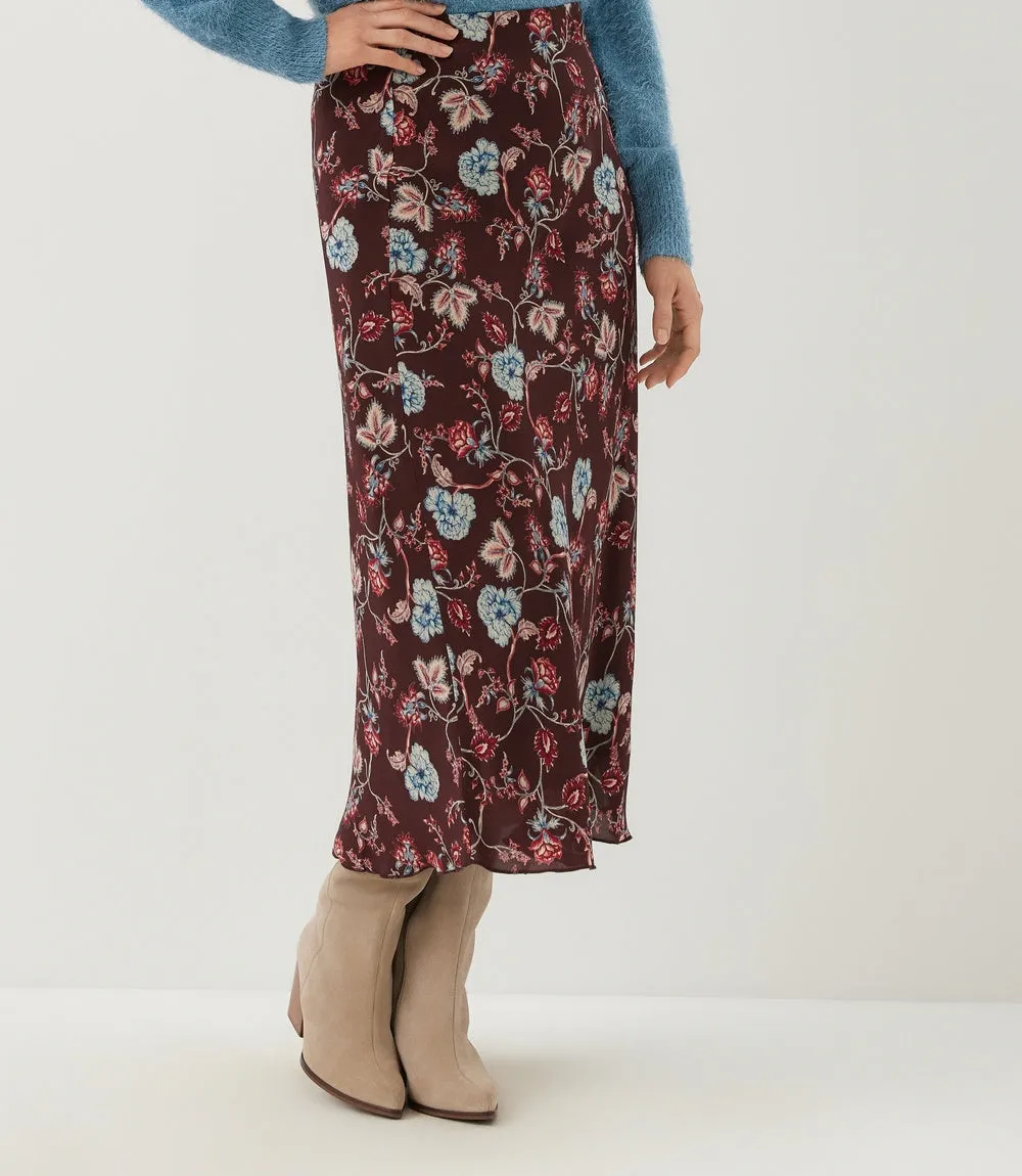 Bias Cut Midi Skirt sold by Karen Kane product image thumbnail 3